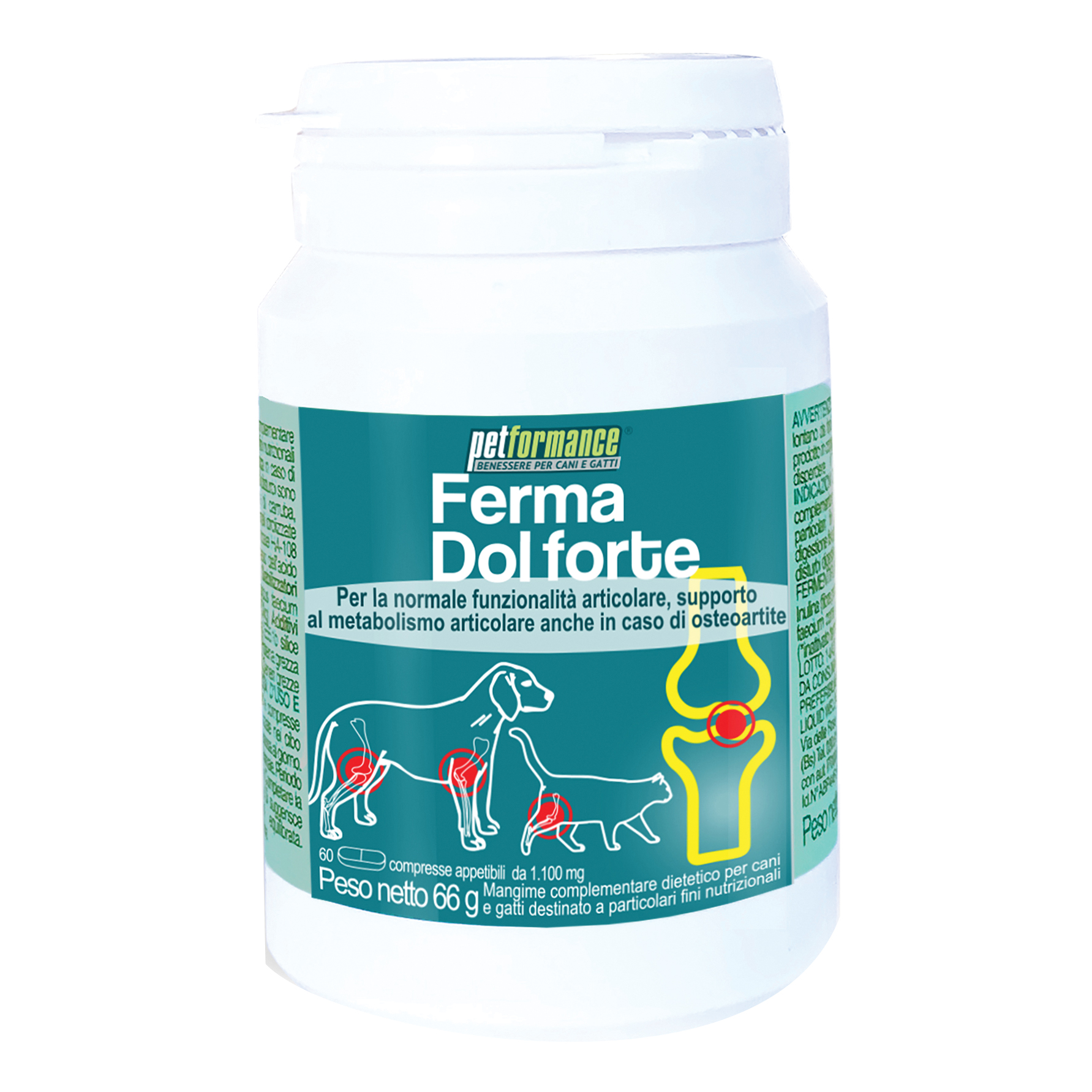 Ferma Dol Forte 60 Compresse Dog/Cat 49,2 g