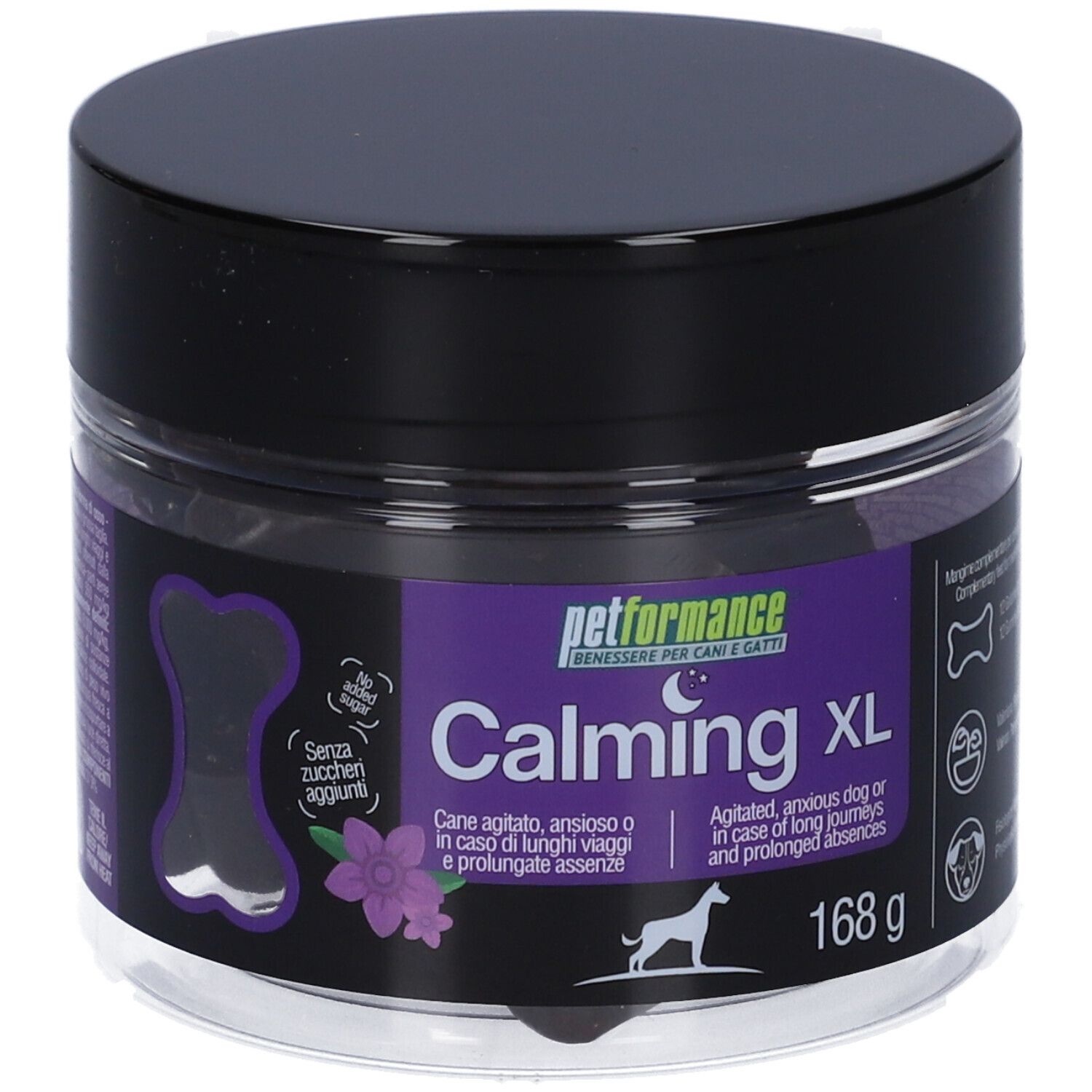Petformance Calming XL Mangime Complementare per Cani di Media e Grossa Taglia 168 g