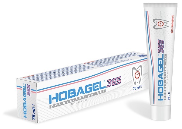Hobama, Hobagel Gel Bifasico Prevenzione Placca Dentaria, 75 ml