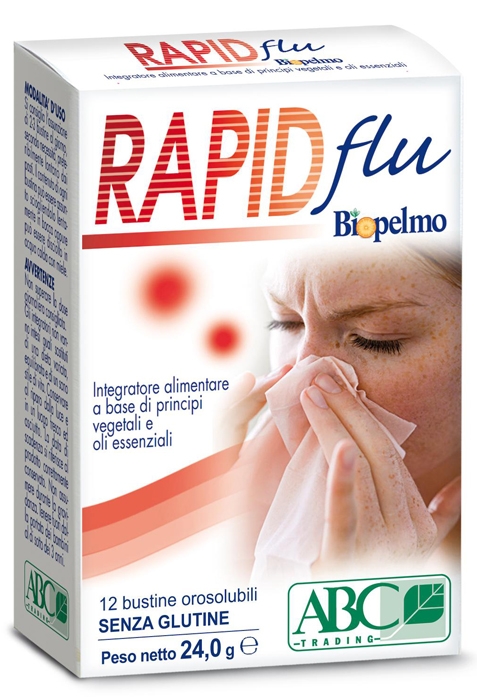 ABC Trading Rapid Flu Biopelmo Bustine 12 pz Bustina — confronto prezzi