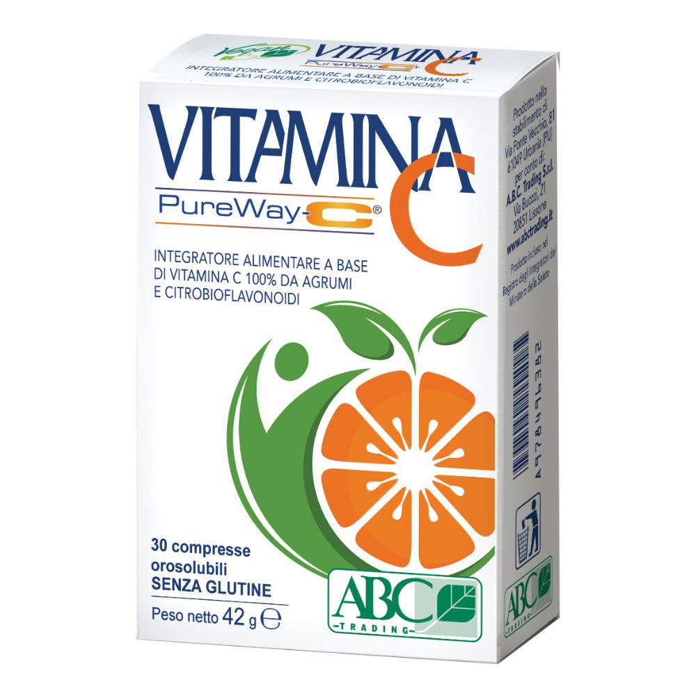 Vitamina c pureway-c 30 compresse orosolubili — confronto prezzi