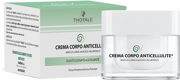 Thotale Bava Di Lumaca - Crema Corpo Anticellulite, 200ml