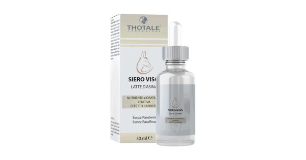 Thotale Latte d'Asina - Siero Nutriente e Idratante Viso, 30ml