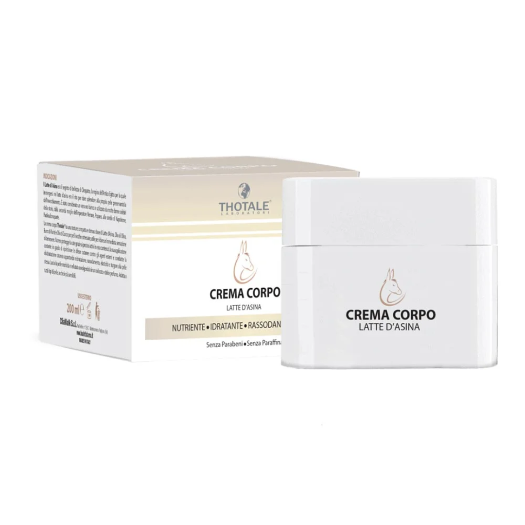 Thotale Crema Corpo Latte D’asina Nutriente Idratante E Rassodante 250ml