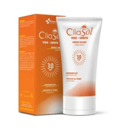 Cliasol Crema Solare Spf 30 Protezione Alta Per Viso E Corpo 200ml — confronto prezzi