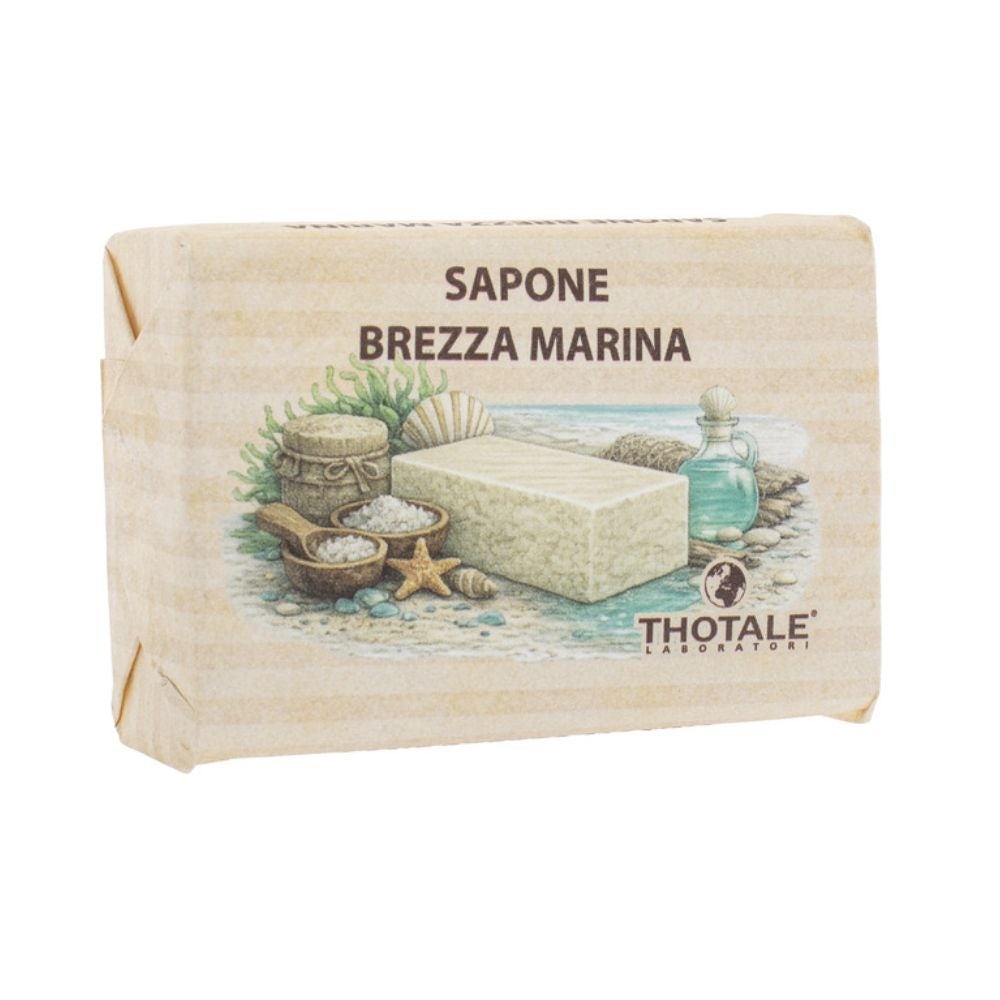 Thotale Saponetta Brezza marina detergente per mani e corpo, 100 g
