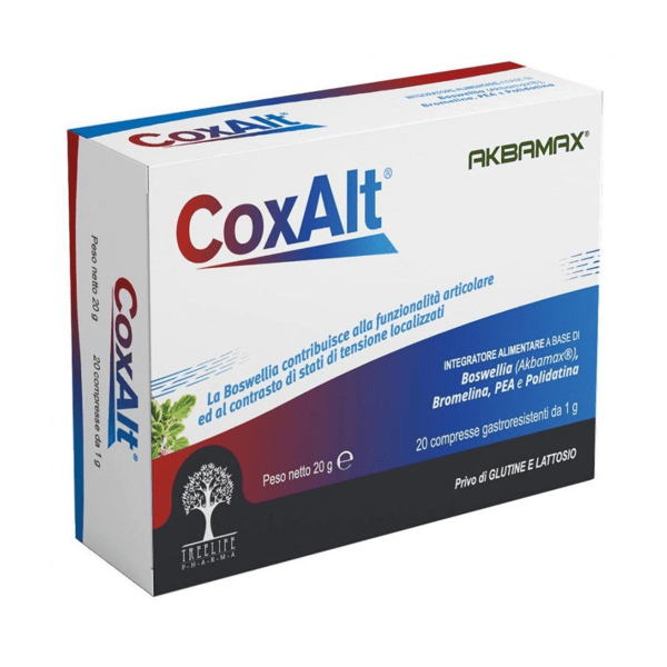 CoxAlt Integratore Funzionalità Articolare e Drenaggio 20 Compresse