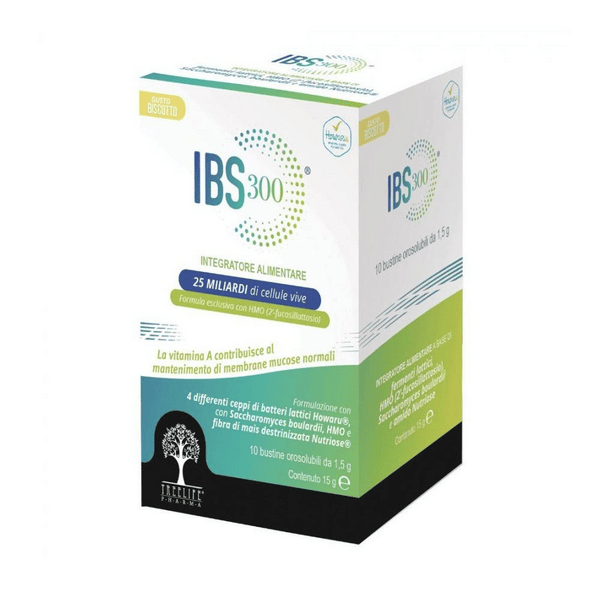 IBS 300 Integratore Probiotici Digestione 10 Bustine
