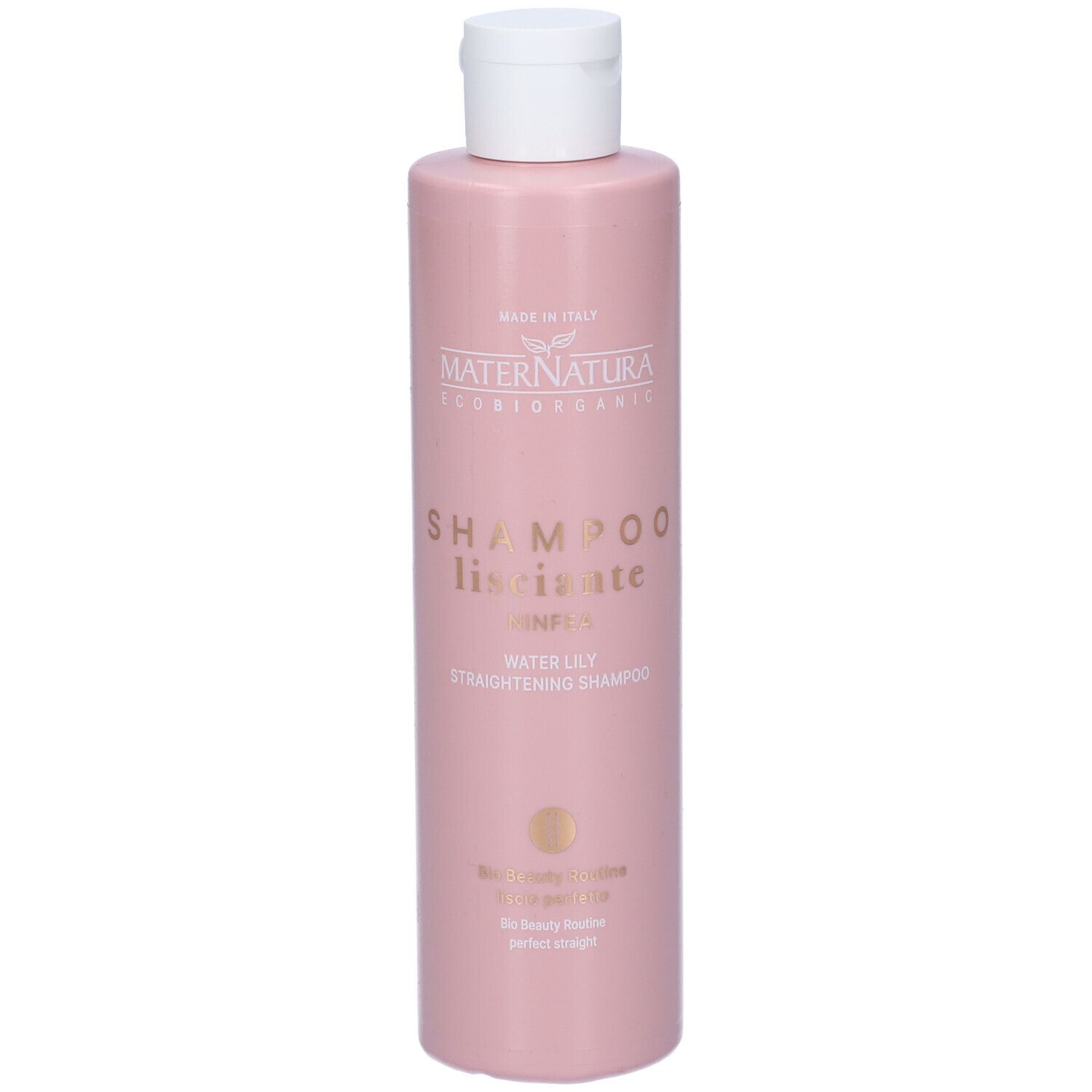 MaterNatura Shampoo Setificante Capelli Lisci alla Ninfea 250 ml