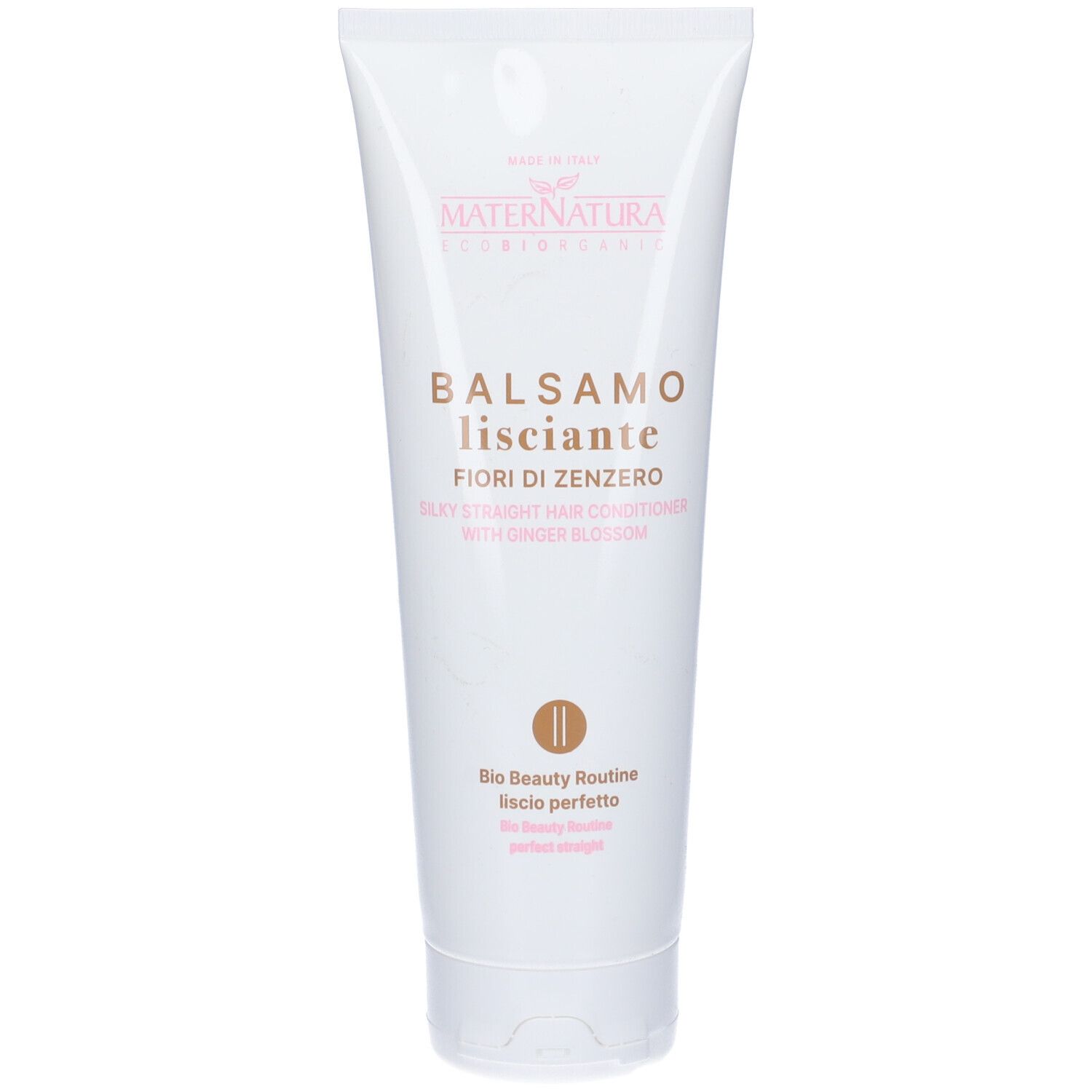 MaterNatura Balsamo Setificante Capelli Lisci ai Fiori di Zenzero 250 ml per capelli