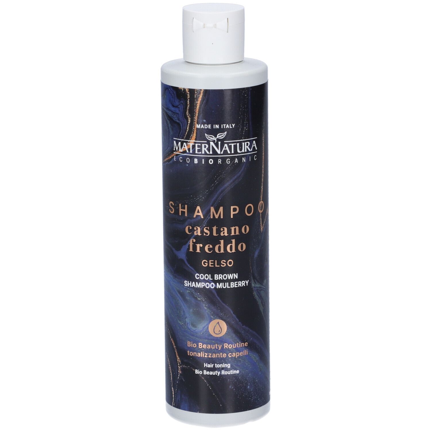 MaterNatura Shampoo Castano Freddo Gelso 250 ml