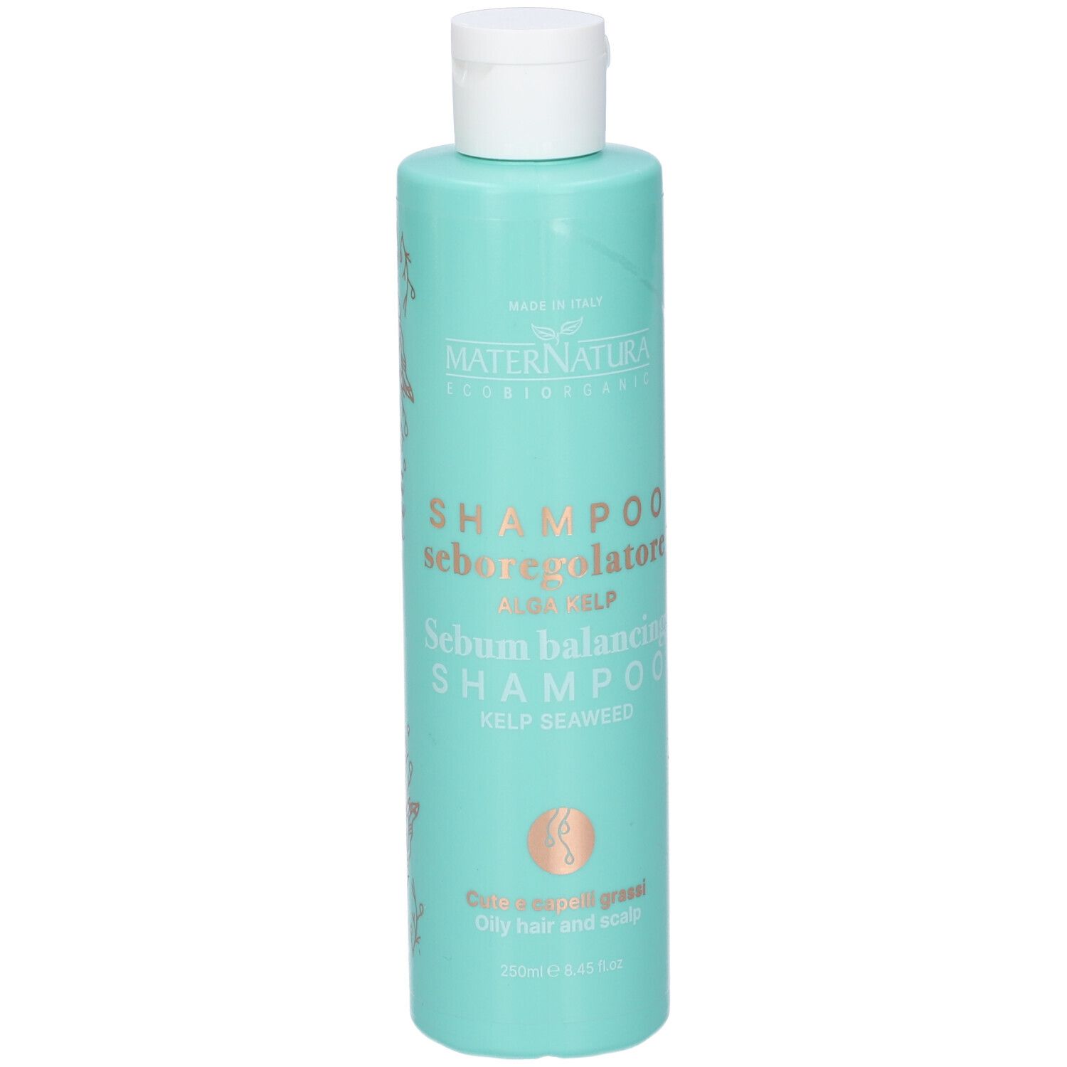 MaterNatura Shampoo Seboregolatore all'Alga Kelp 250 ml