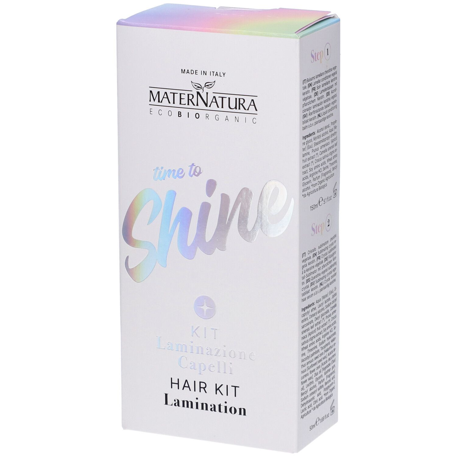 MaterNatura Kit Laminazione Capelli Sfibrati con Cheratina Vegetale 1 pz Set combinato — confronto prezzi