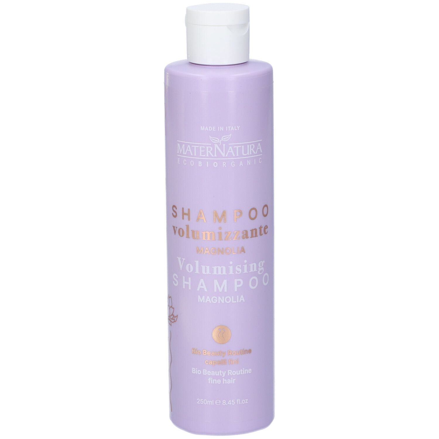 MaterNatura Shampoo Volumizzante Capelli Fini alla Magnolia 250 ml
