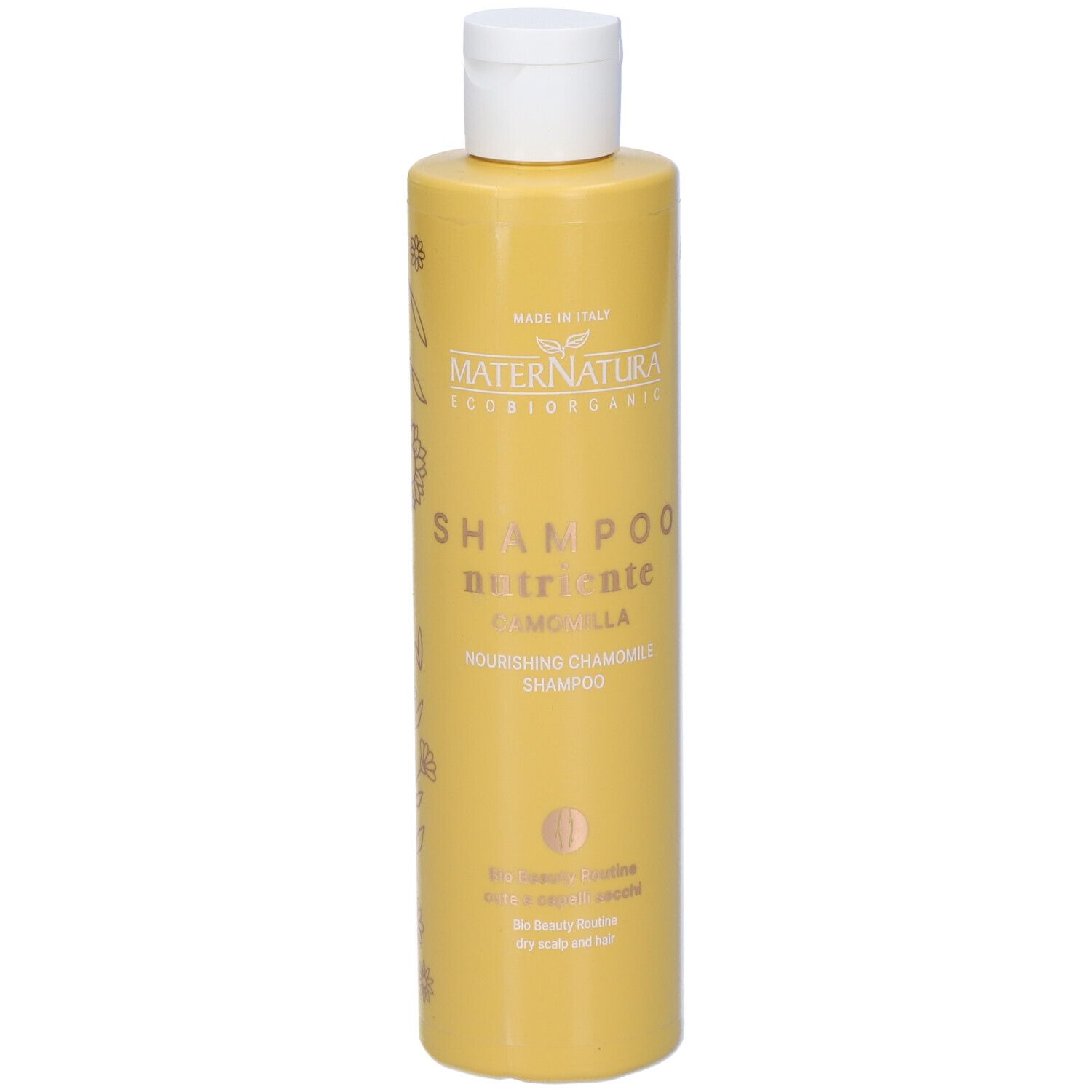 MaterNatura Shampoo Capelli Secchi alla Camomilla 250 ml