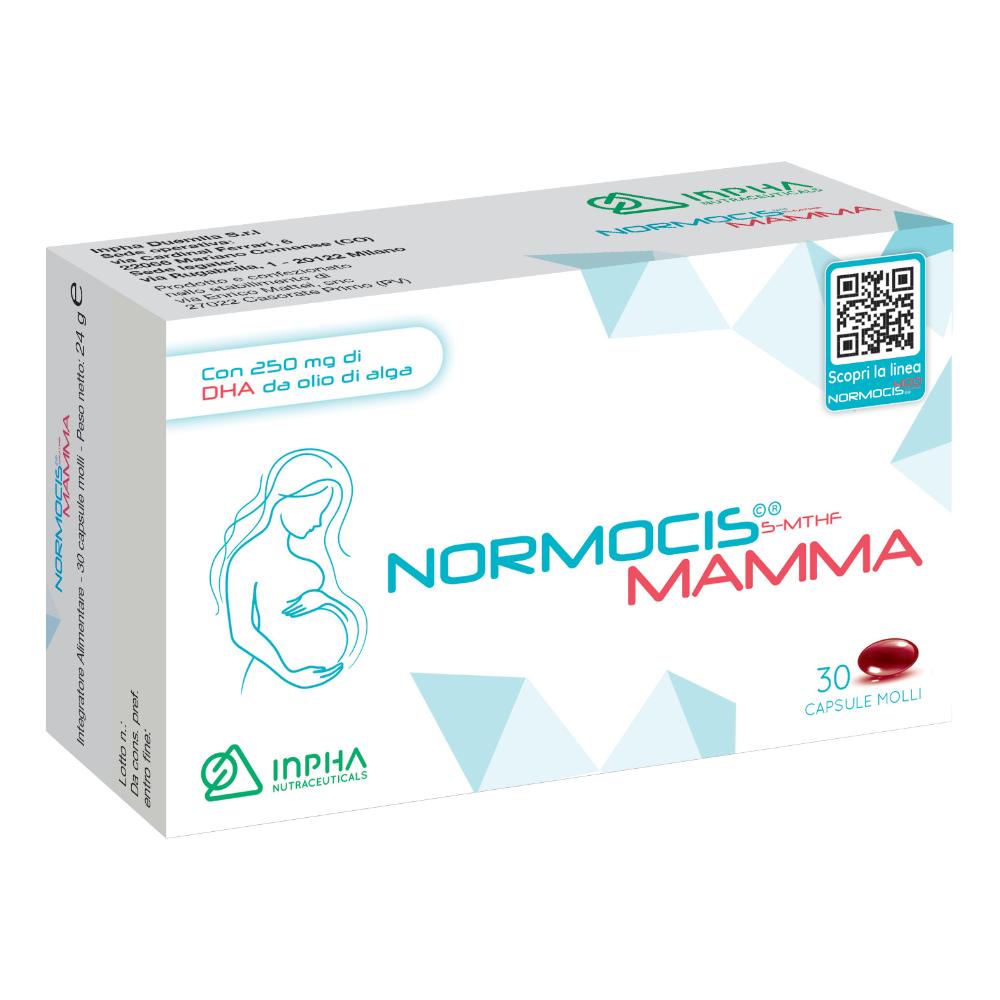 Normocis Mamma Integratore Per Donne In Gravidanza 30 Capsule Molli