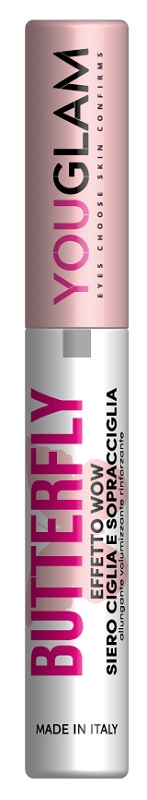 Youglam butterfly siero ciglia e sopracciglia 8 ml