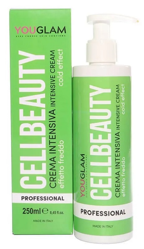 Youglam cellbeauty crema intensiva effetto freddo 250 ml