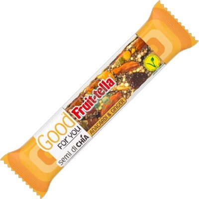 Fruittella Good For You Barretta Anacardi E Ginger, 36 g