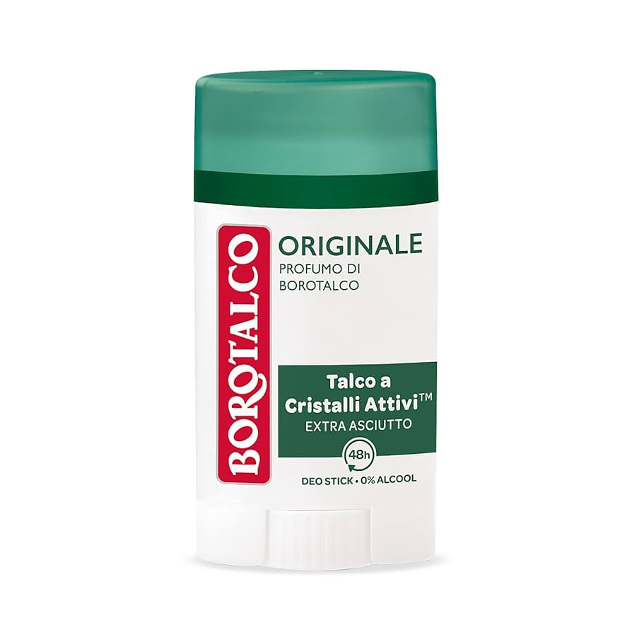 BOROTALCO - Originale - Profumo di borotalco - Deodorante Extra asciutto 40 ml Stick