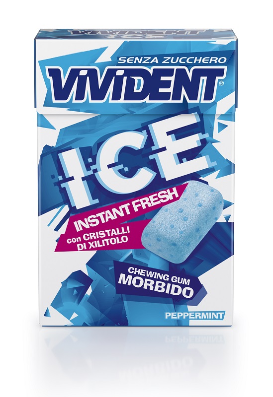 Vivident Ice Instant Fresh Chewing Gum, 27 g