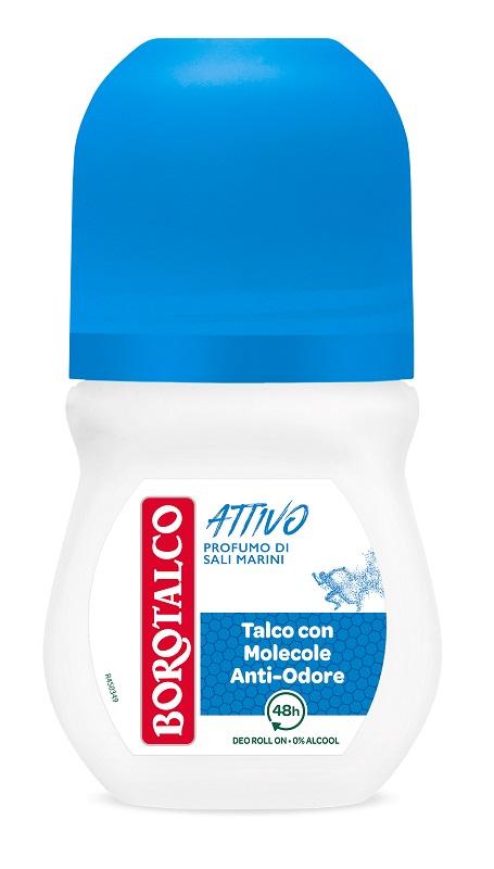Borotalco Deodorante Attivo Blu Roll On (50ML) 50 ml Roll-On