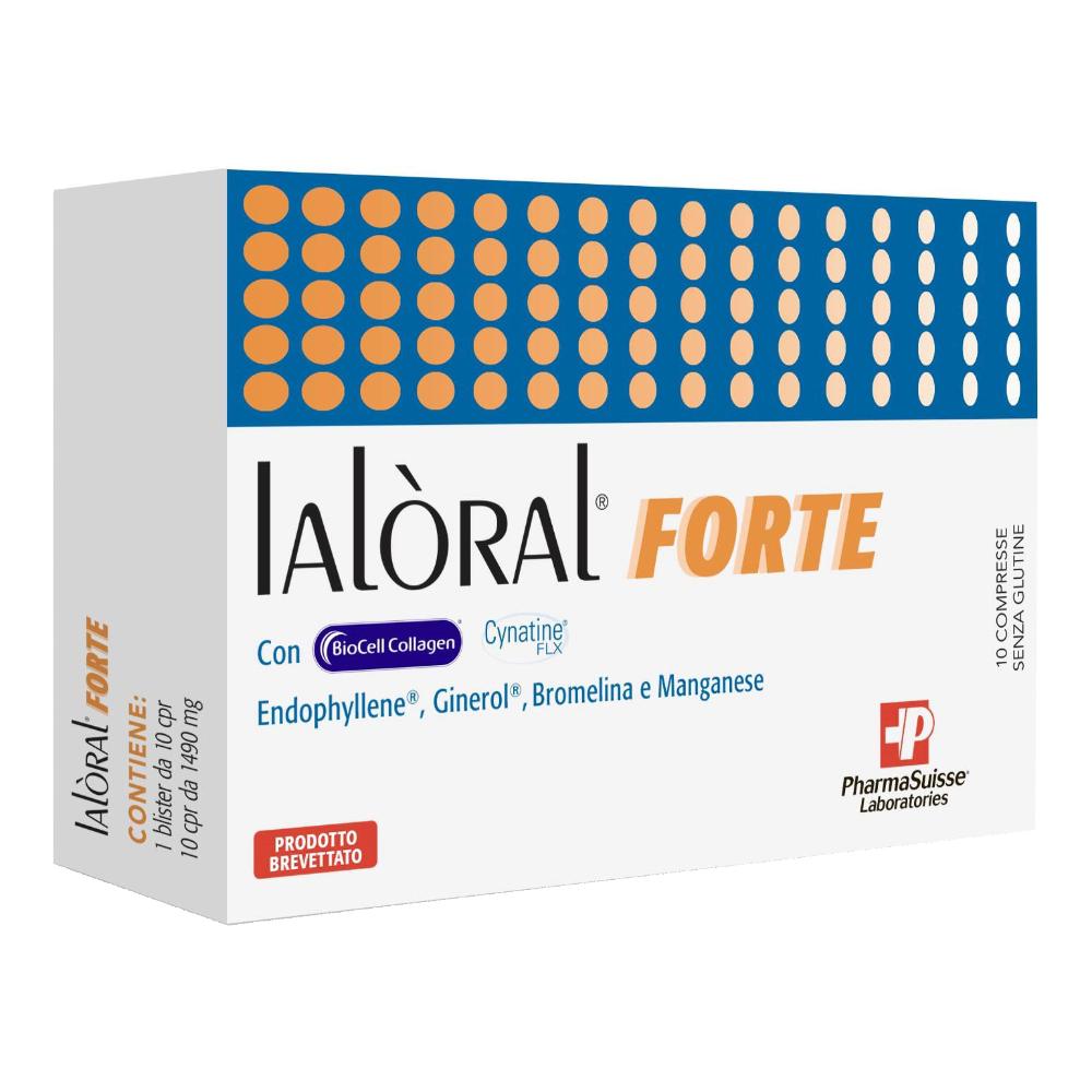 Pharmasuisse Laboratories Ialoral Forte Integratore Alimentare Funzionalità Articolare 10 Compresse — confronto prezzi