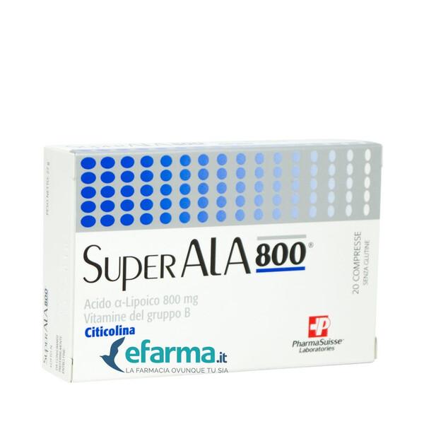 SuperAla 800 Integratore Sistema Nervoso 20 Compresse — confronto prezzi