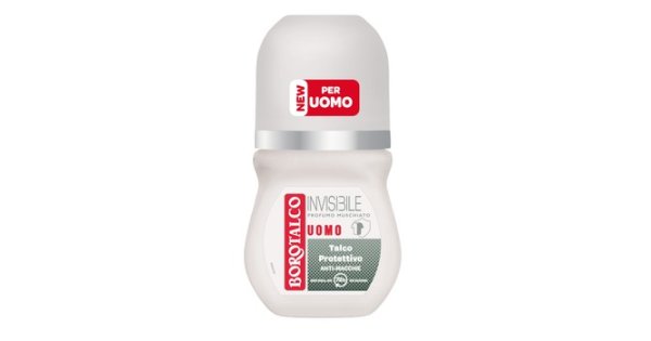BOROTALCO - Invisibile - Profumo Muschiato Uomo - Deodorante 50 ml Roll-On