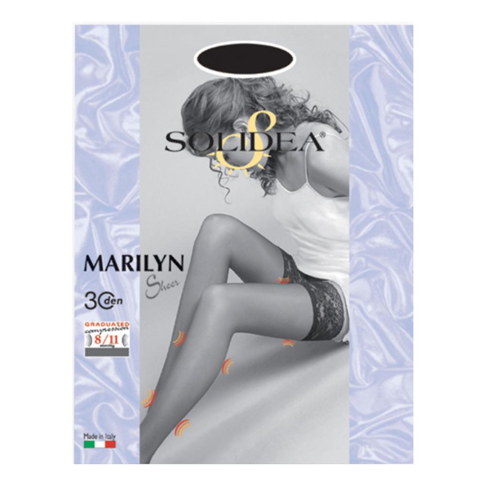 Solidea Marilyn 30 Denari 8-11 Mmhg Calze Autoreggenti Preventive Colore Sabbia Taglia 2-m — confronto prezzi