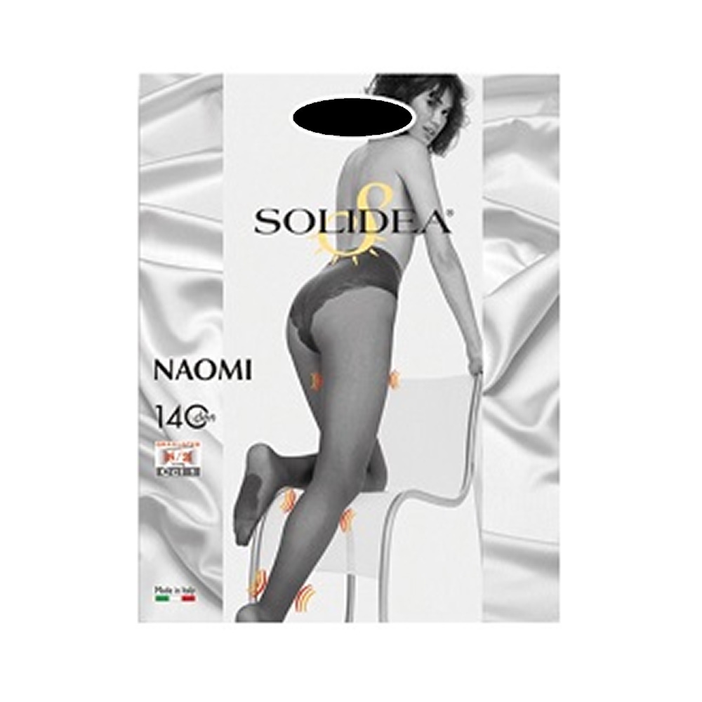 Solidea Naomi 140 DEN 18-21 mmHg - Collant compressivo per il microcircolo taglia 5XXL colore nero, 1 paio — confronto prezzi