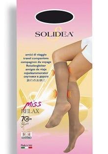 Solidea Miss Relax Sheer 70 DEN Gambaletto Compressivo Colore Nero Taglia 1 S