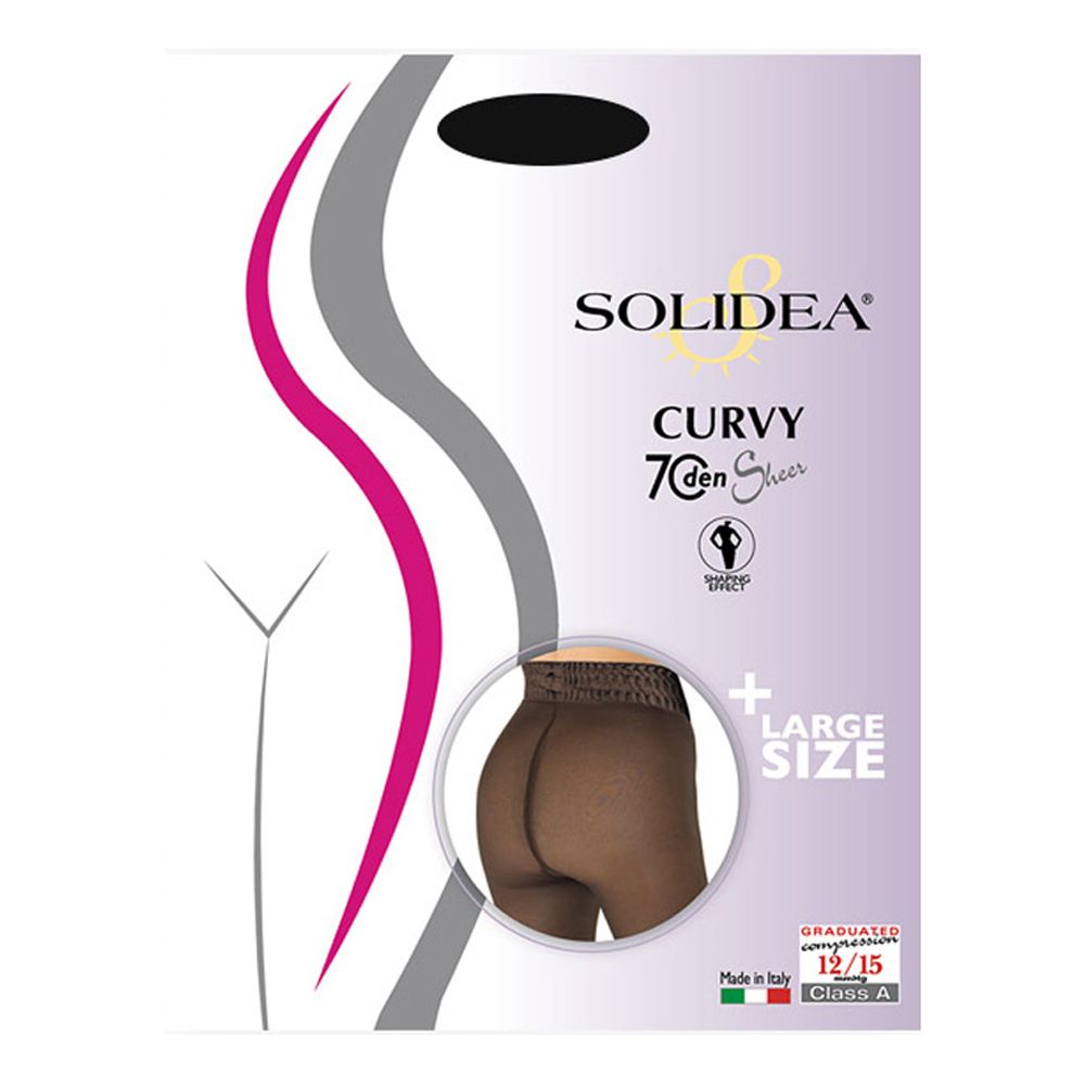 Solidea Collant Curvy 70 DEN Colore Camel Taglia 2/M-XL 1 pz Altro