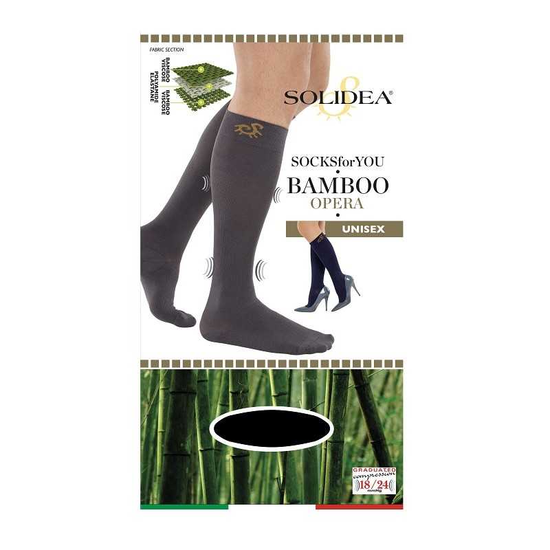 Socks for you bamboo opera gambaletto nero s — confronto prezzi