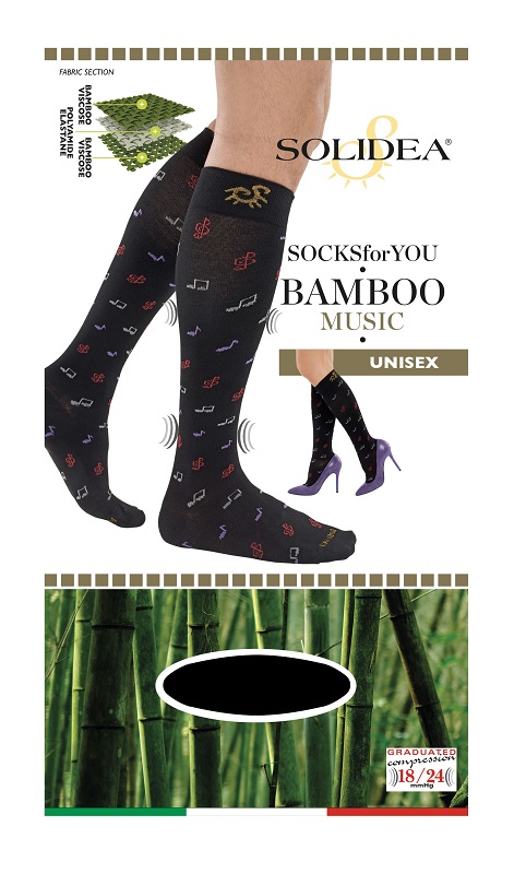SOCKS FY Bamboo Music Nero1-S