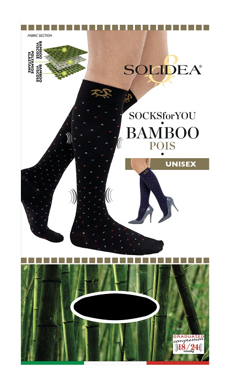 Socks for you bamboo pois nero s
