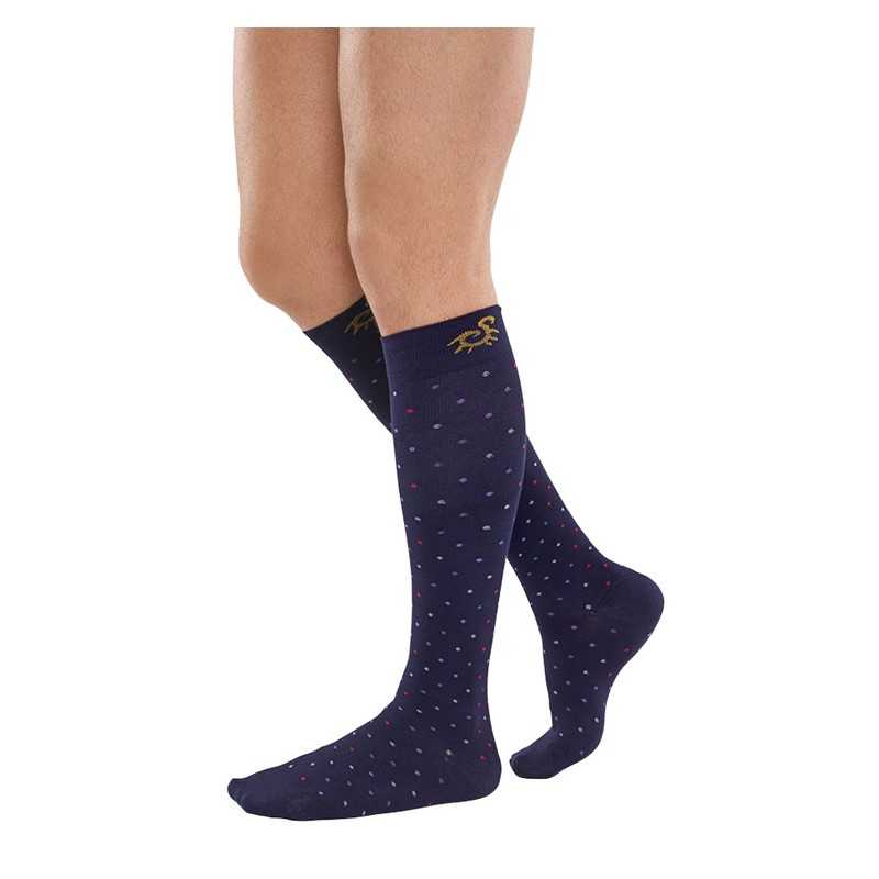 Socks for you bamboo pois gambaletto blu navy s