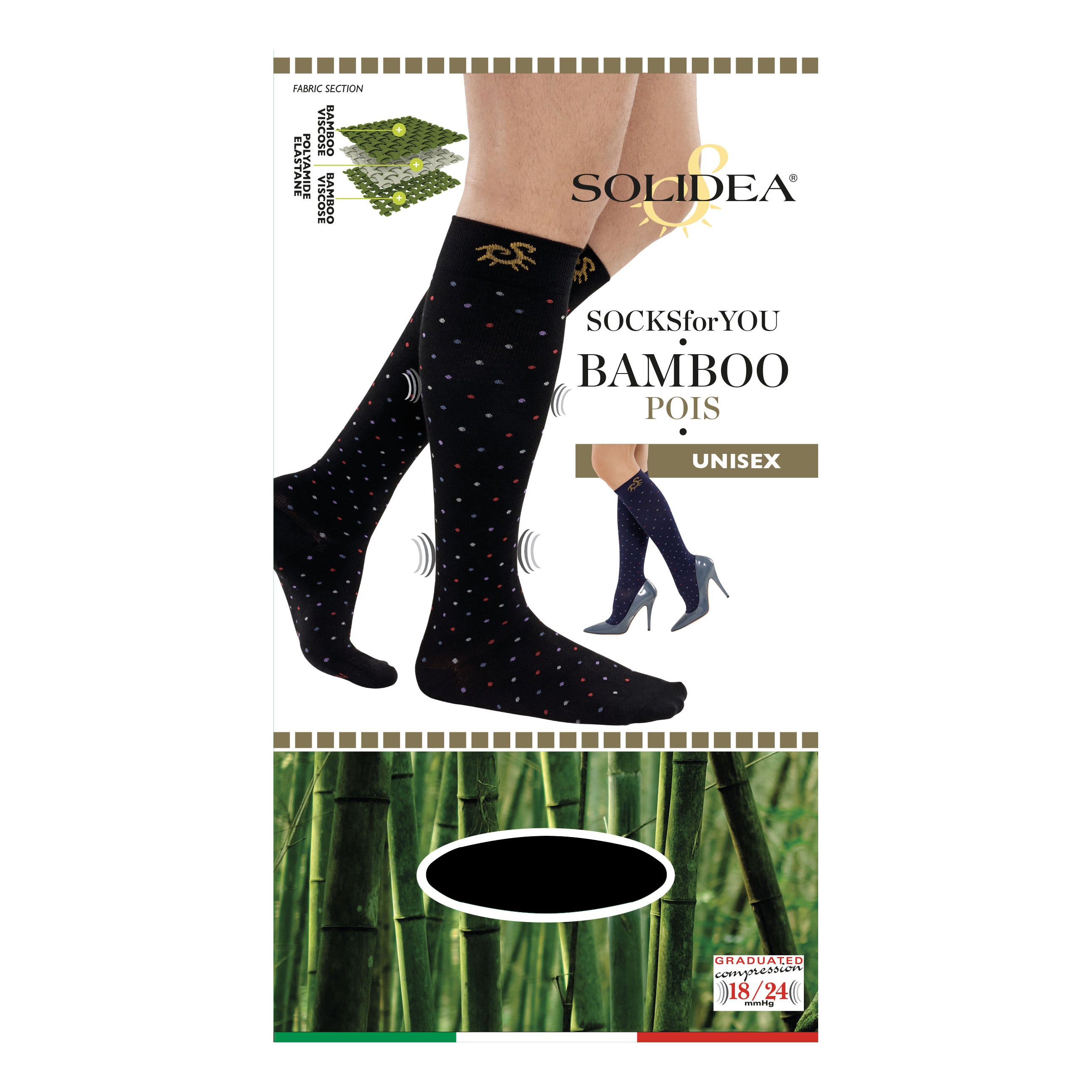 Socks for you bamboo pois grigio s