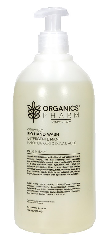 Organics pharm bio marsiglia hand wash 500 ml — confronto prezzi