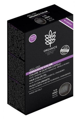 ORGANICS PHARM COLORE IN OLIO PER CAPELLI 1/0 NERO
