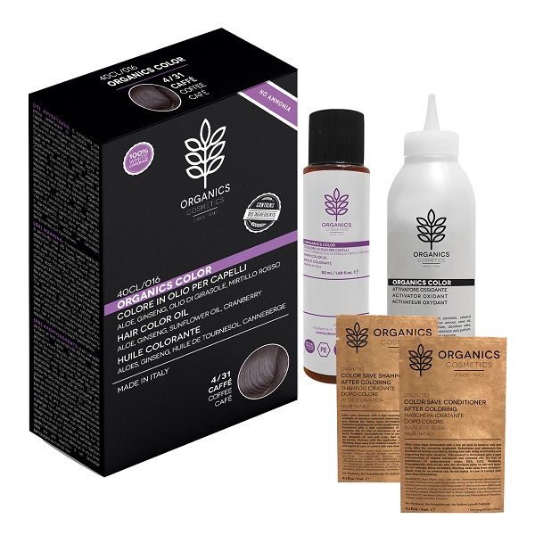 ORGANICS PHARM COLORE IN OLIO PER CAPELLI 4/31 CAFFE'