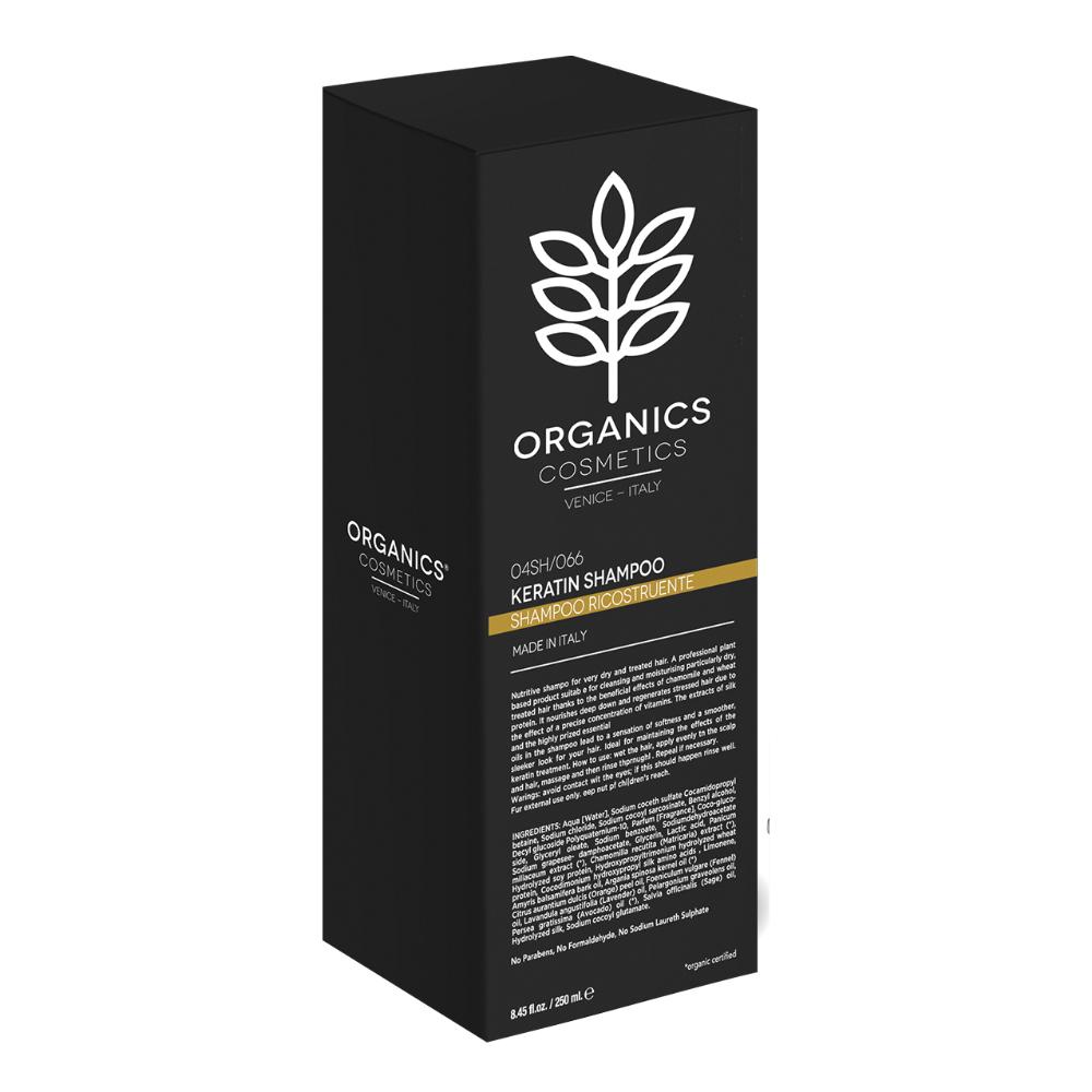 Organic Cosmetics Keratin Shampoo Rinforzante 250ml