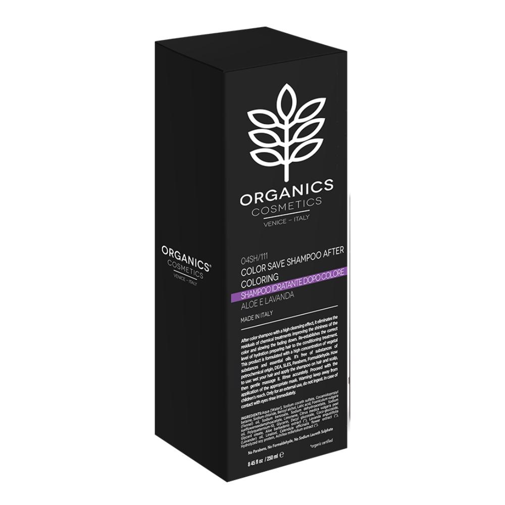 Organics pharm color save shampoo after coloring aloe and lavender