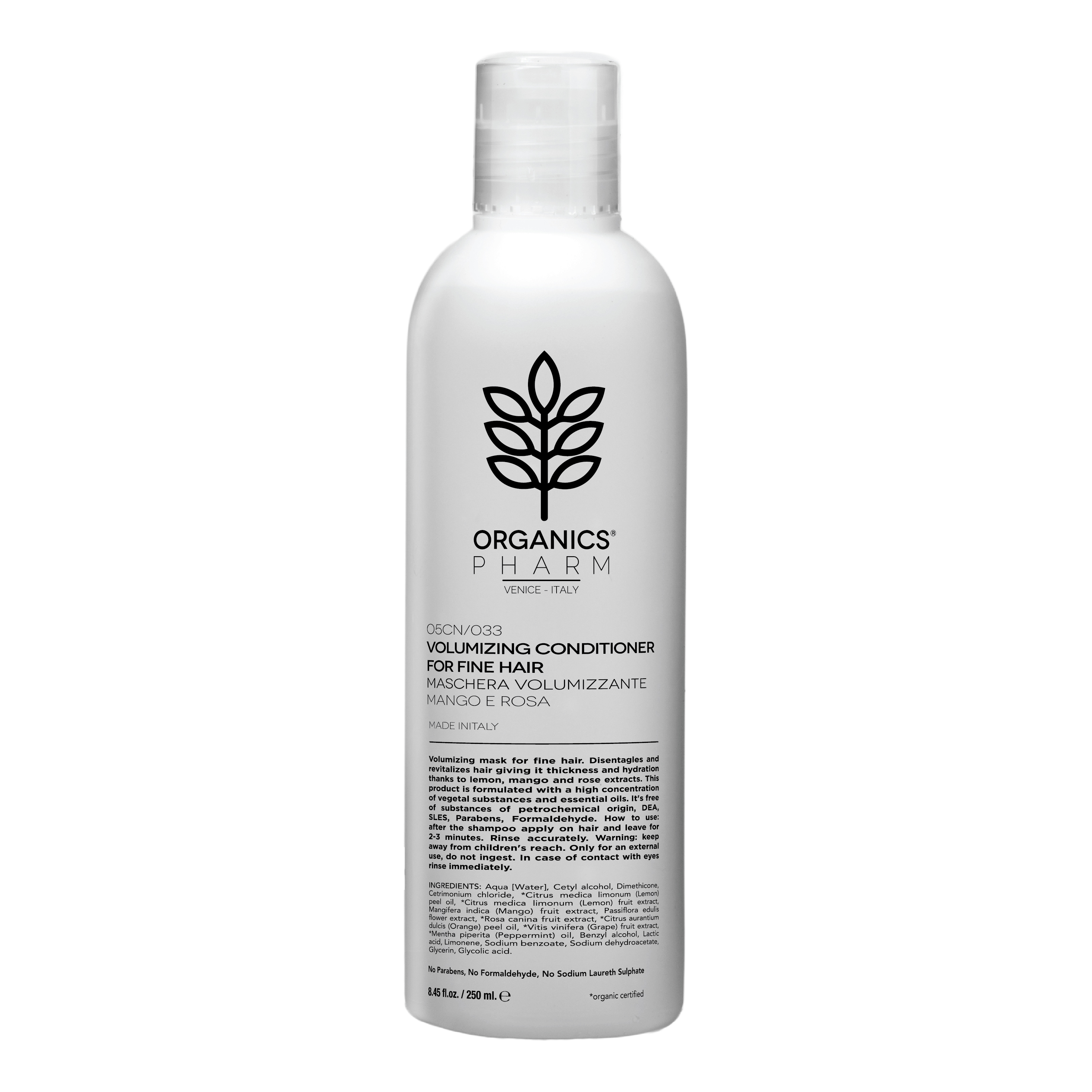 Organics pharm volumizing conditioner for fine hair mango and rose — confronto prezzi
