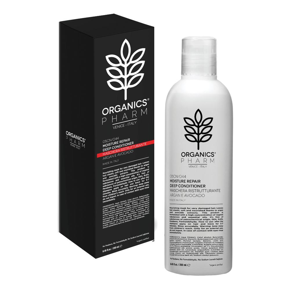 Organics pharm moisture repair deep conditioner argan and avocado — confronto prezzi