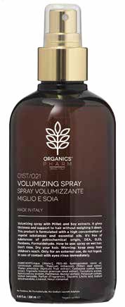 Organics pharm volumizing spray millet and soy — confronto prezzi