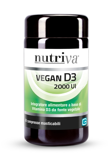 Nutriva Vegan D3 Integratore Alimentare 60 Compresse Da 530 mg — confronto prezzi