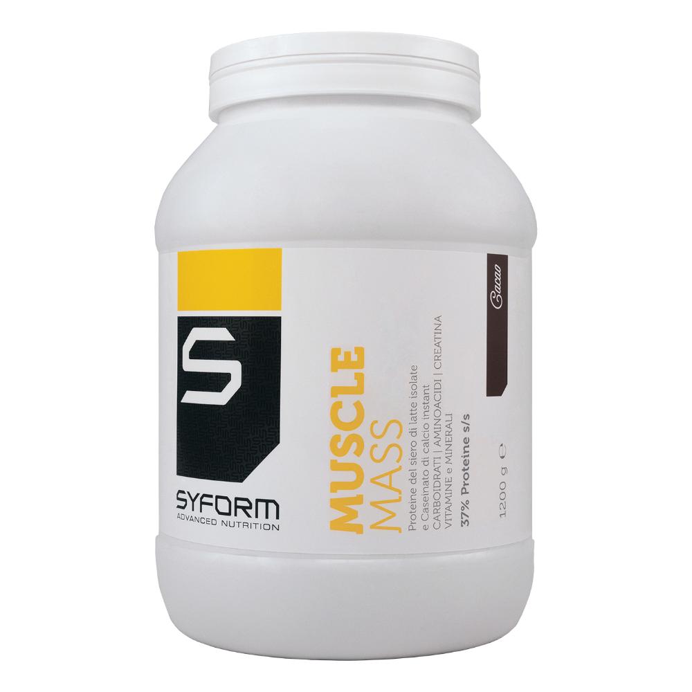 MUSCLE MASS CACAO 1200G — confronto prezzi