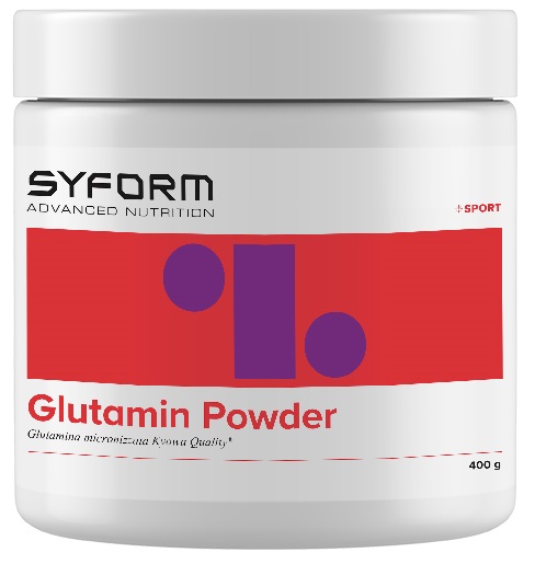 Syform Glutamin Powder 450g - Integratore Alimentare di Glutamina