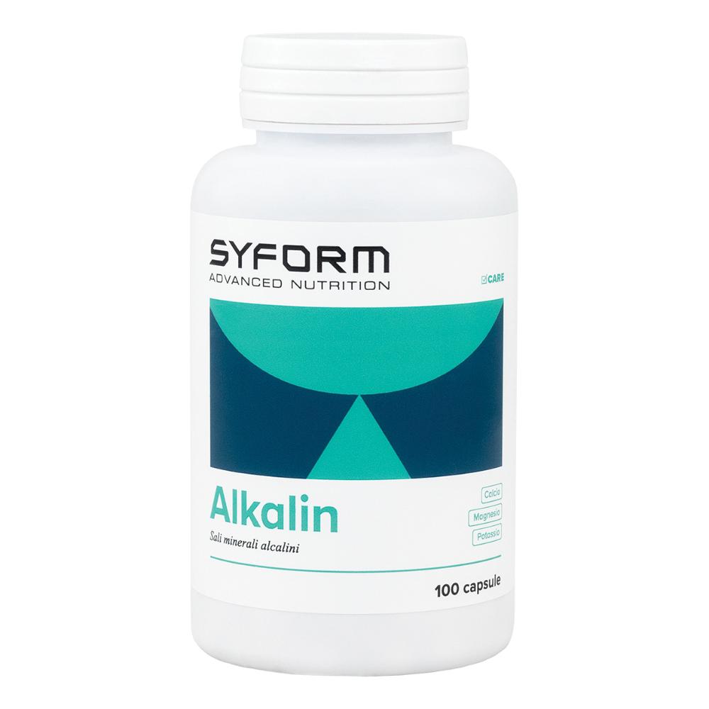 Syform Alkalin Integratore Alimentare di Sali Minerali Alcalini, 100 Compresse